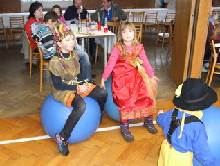 Dětský maškarní ples, TJ SOKOL Orlovice,19.2.2012